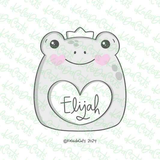 Frog Prince Plush Cookie Cutter