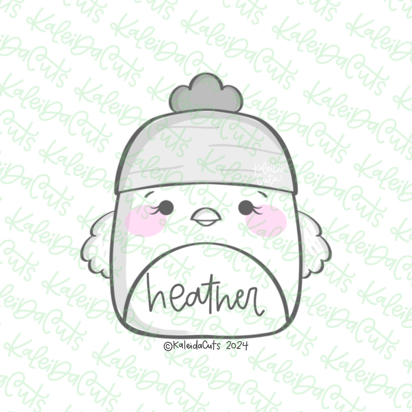 Chick Carrot Hat Plush Cookie Cutter