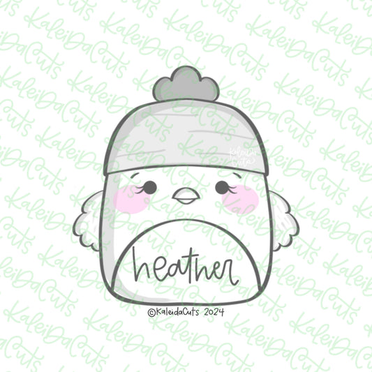 Chick Carrot Hat Plush Cookie Cutter