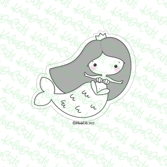 Whimsical Mermaid Emily Cookie Cutter