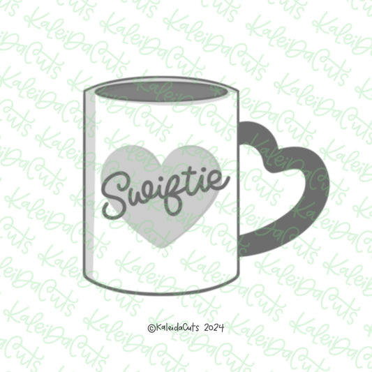Heart Handle Coffee Mug Cookie Cutter