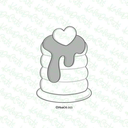 Tall Pancake Stack Cookie Cutter