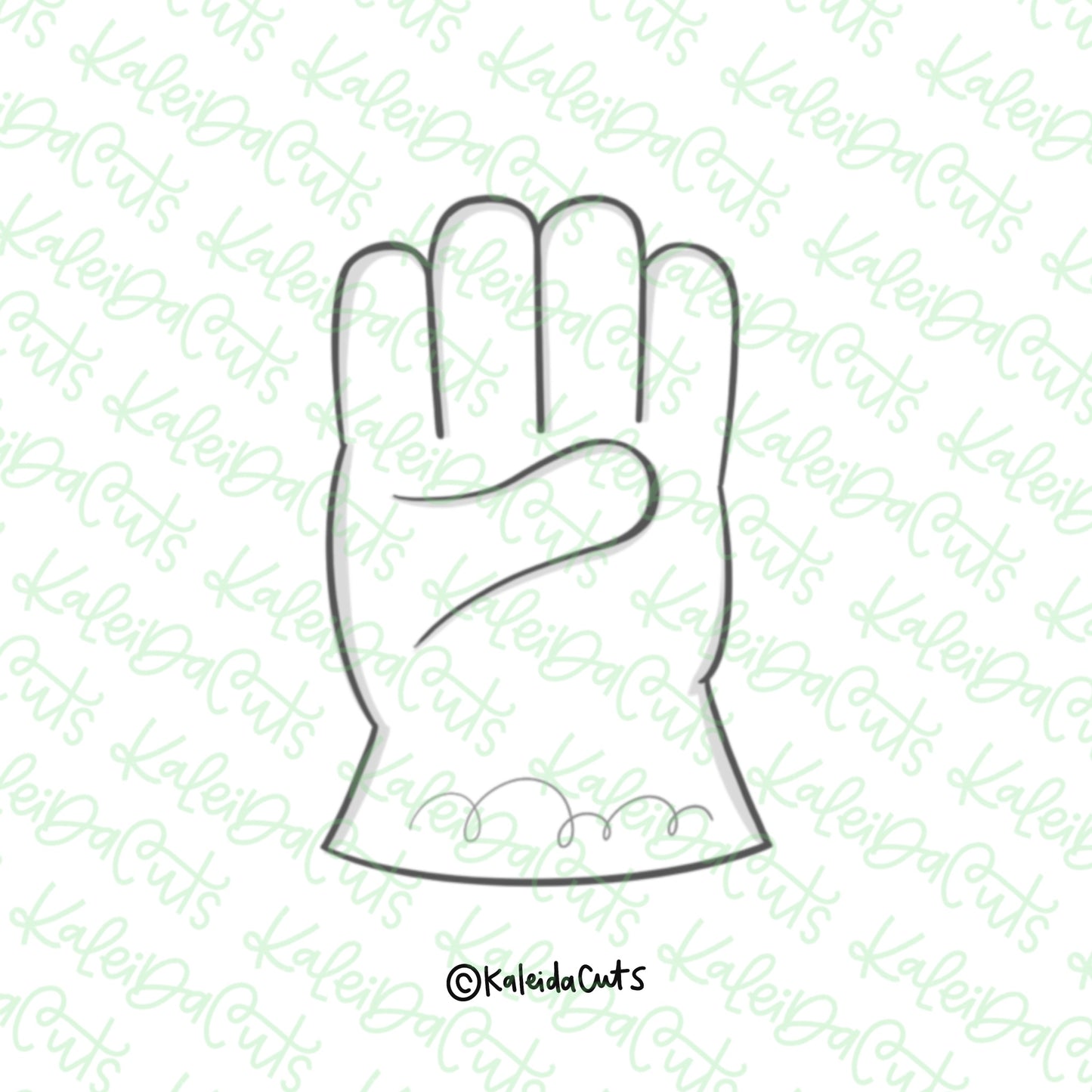 Garden Glove Cookie Cutter