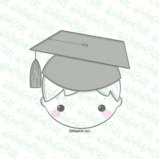 Grad Boy Cookie Cutter