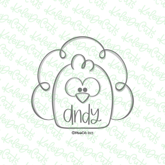 Andy Turkey Cookie Cutter
