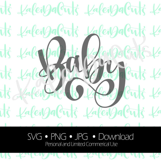 Baby 2 Handlettering Digital Download.