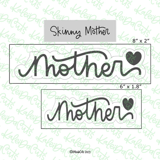 Skinny Mother Cookie Cutter