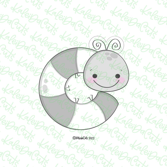 C- Caterpillar Cookie Cutter