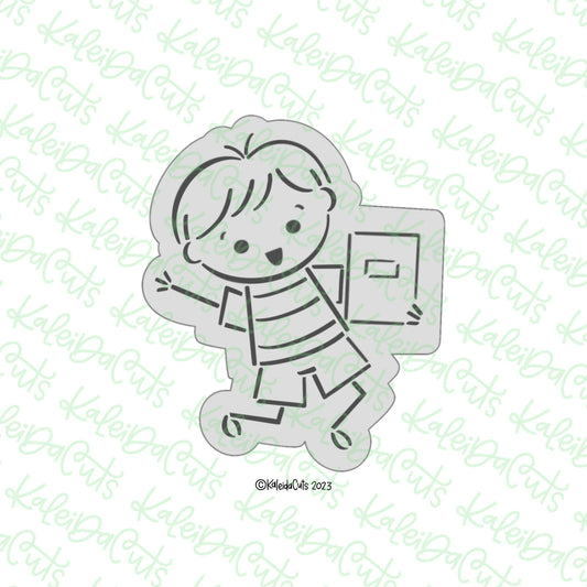 School Boy PYO Cookie Cutter