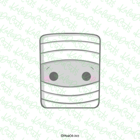 Square Mummy Cookie Cutter