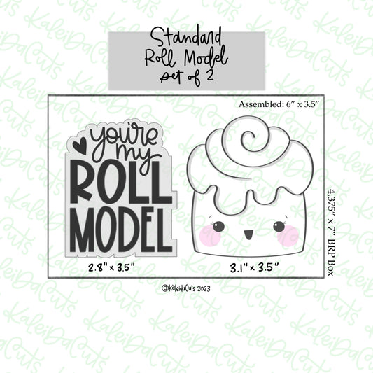 Roll Model Set of 2 Cookie Cutters