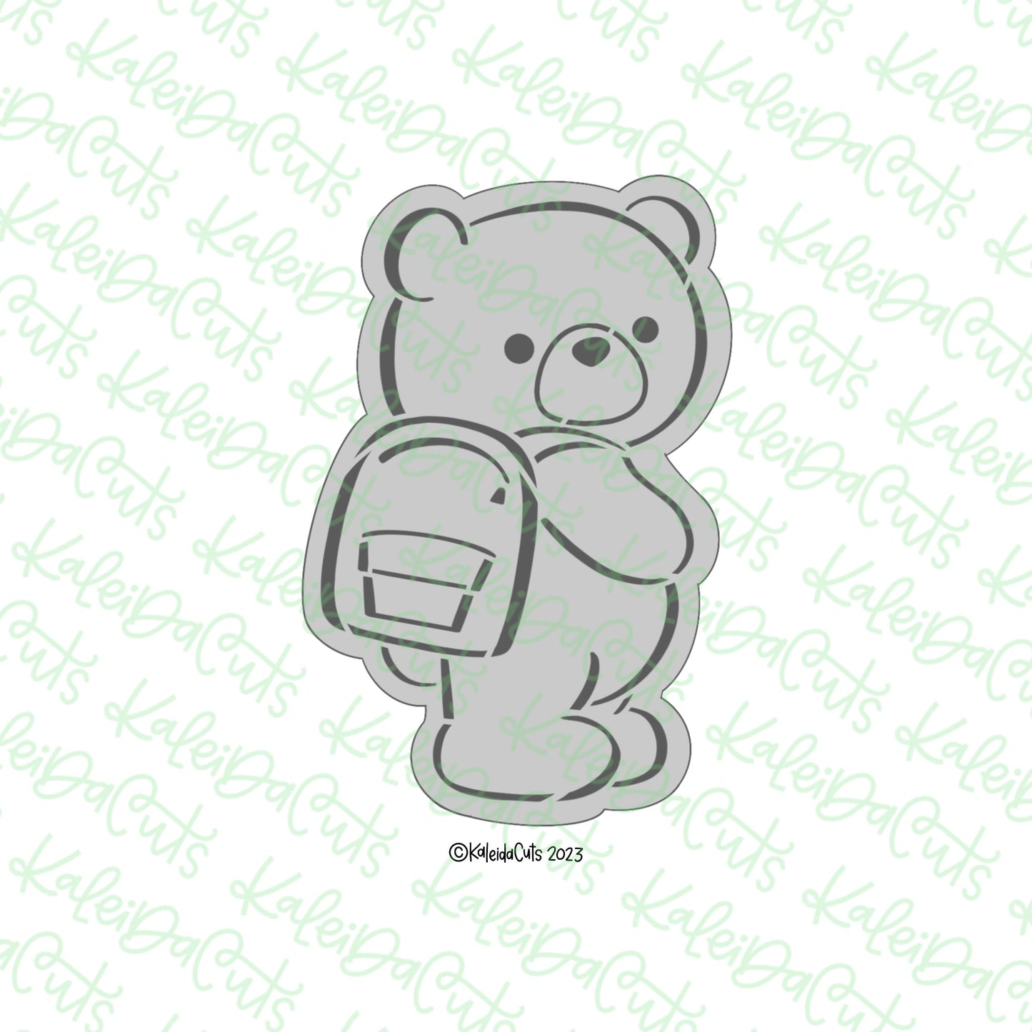 Bear Student PYO Cookie Cutter