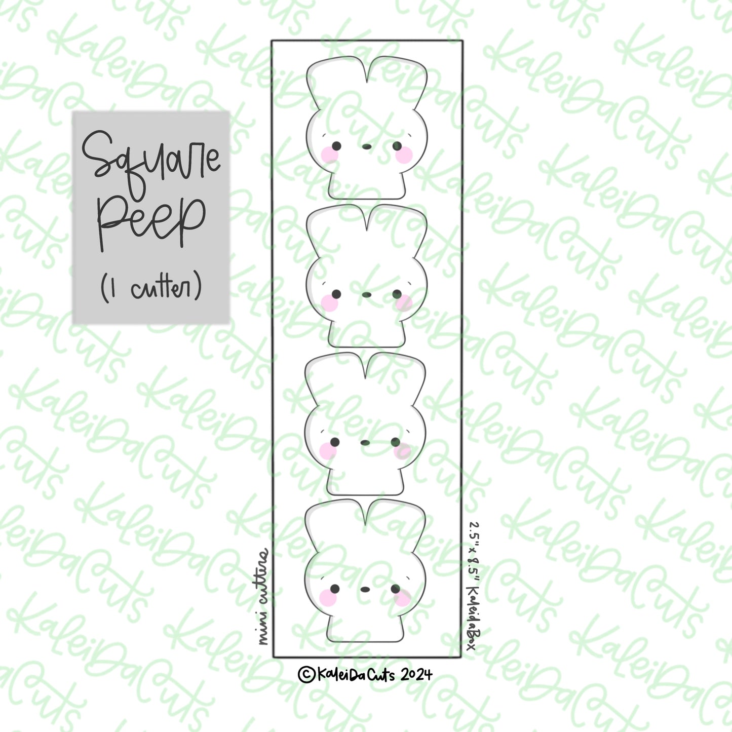 Square Peep Cookie Cutter