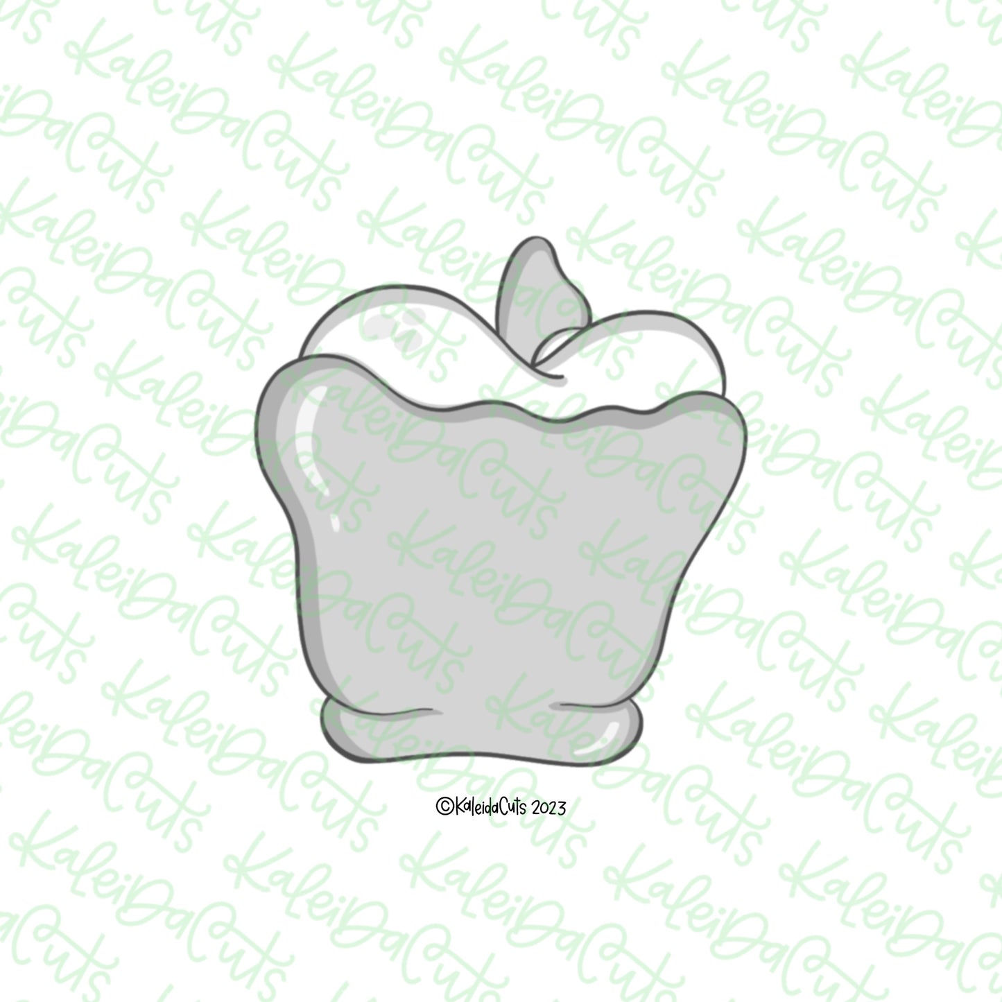 Caramel Apple 2023 Cookie Cutter