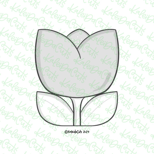 Square Crocus Cookie Cutter