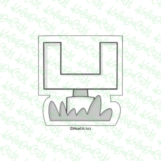 Football Goalpost 2023 Cookie Cutter