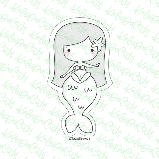 Whimsical Mermaid Keira Cookie Cutter