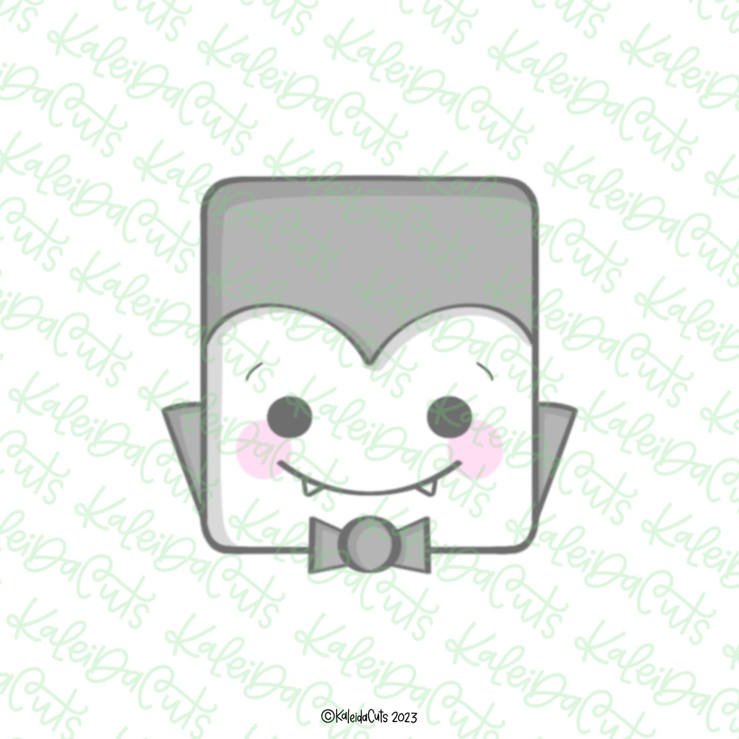 Square Dracula Cookie Cutter