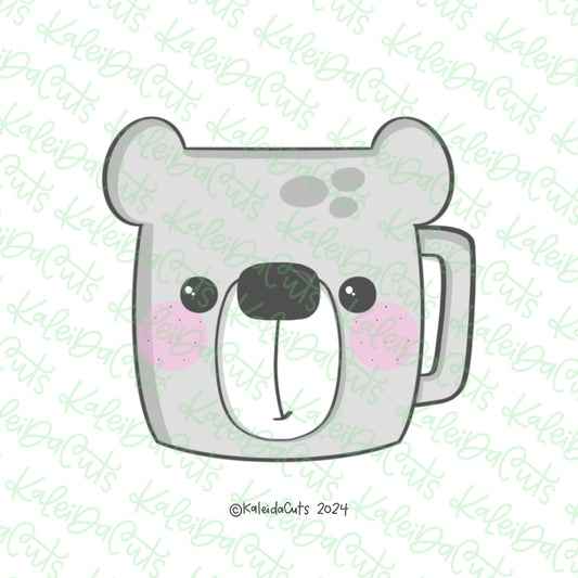 Bear Coffee Mug Cookie Cutter