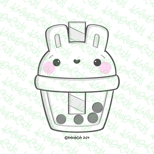 Boba Bunny Cookie Cutter