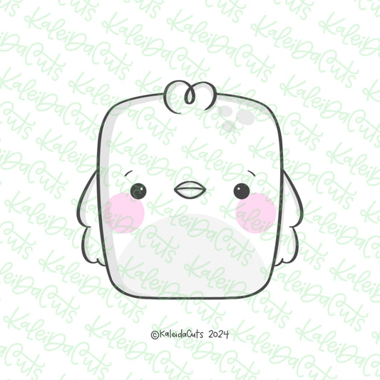 Square Chick Cookie Cutter