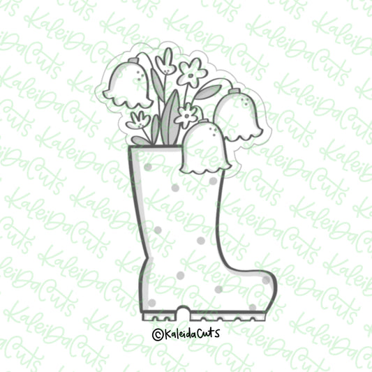 Garden Party Boot Cookie Cutter
