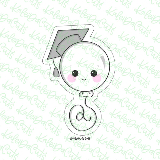 Grad Balloon Cookie Cutter