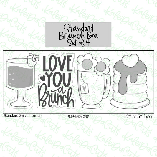 Brunch Box Set of 4 Cookie Cutters