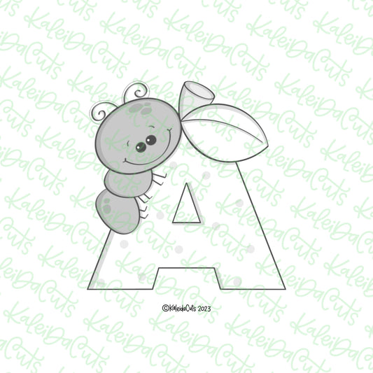 A- Ant Apple Cookie Cutter