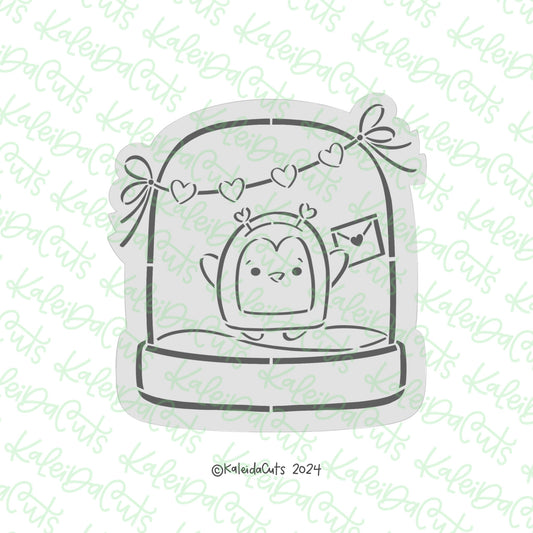 PYO Hearts Penguin Snowglobe Cookie Cutter