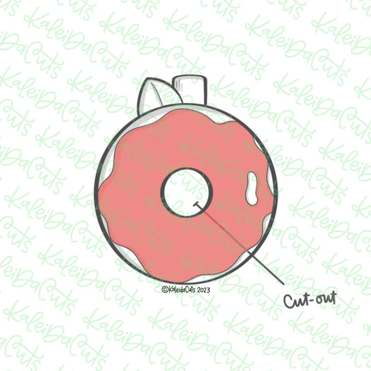 Apple Donut Cutout Cookie Cutter