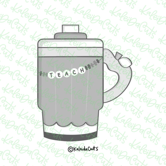 Teacher Tumbler Cookie Cutter