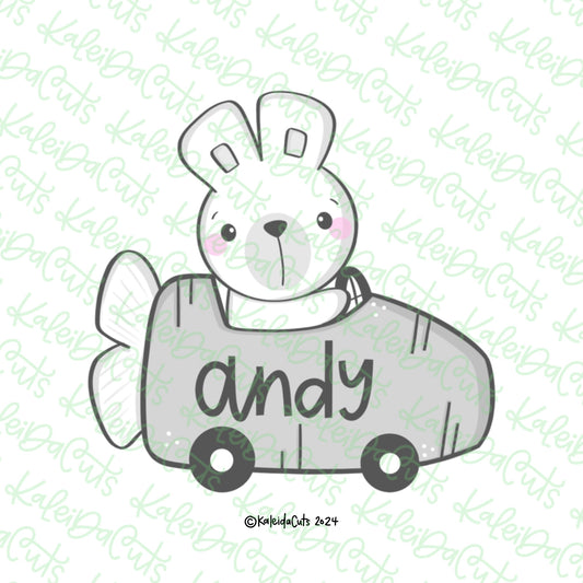 Bunny Carrot Car Cookie Cutter