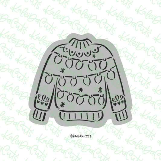 PYO Ugly Sweater Cookie Cutter