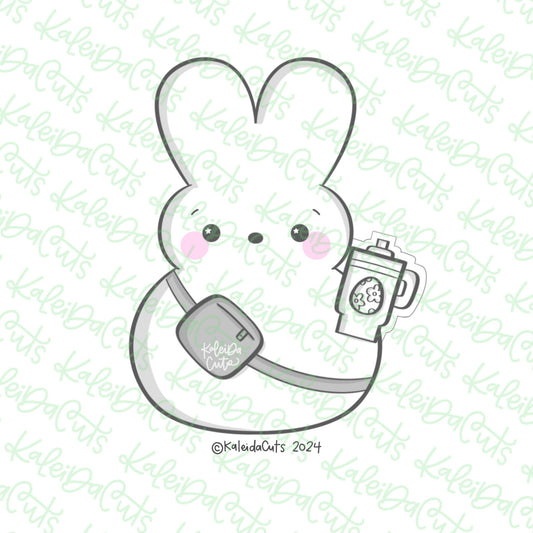 Boujee Bunny Cookie Cutter