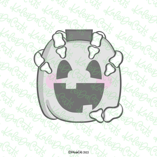 Pumpkin Skeleton Hand Cookie Cutter