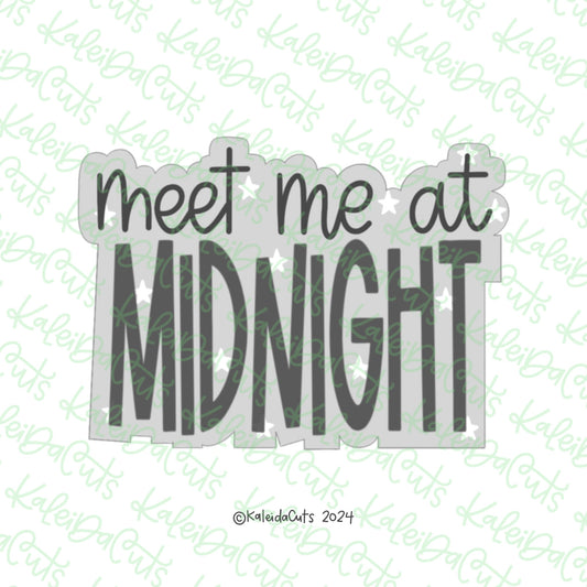 Meet Me At Midnight Cookie Cutter