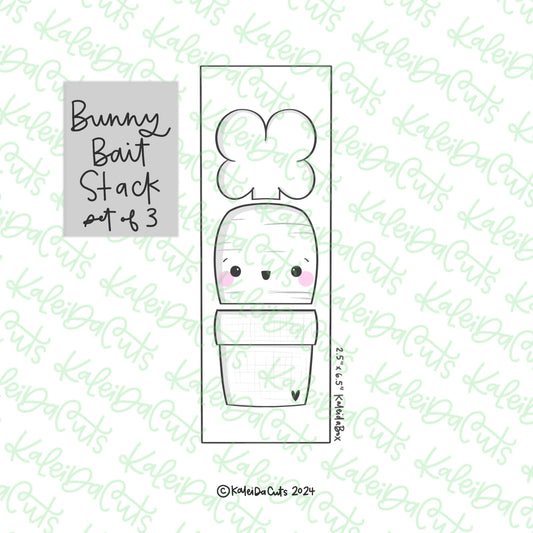 Bunny Bait Stack Cookie Cutter Set of 3