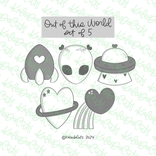 Out of this World Cookie Cutter Set of 5