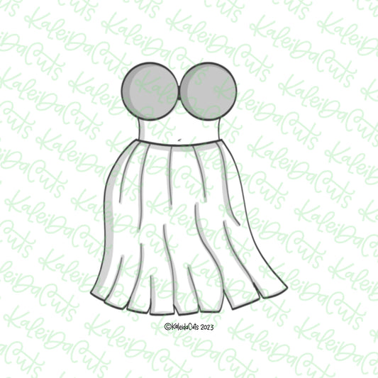 Hula Outfit Cookie Cutter