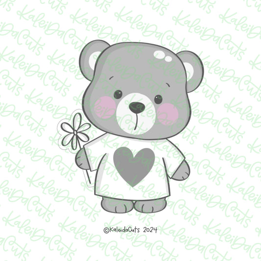 Teddy Bear Boy Cookie Cutter