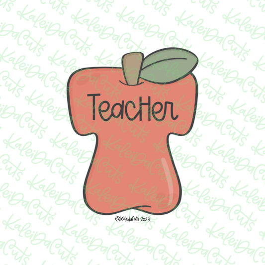 Apple T Cookie Cutter