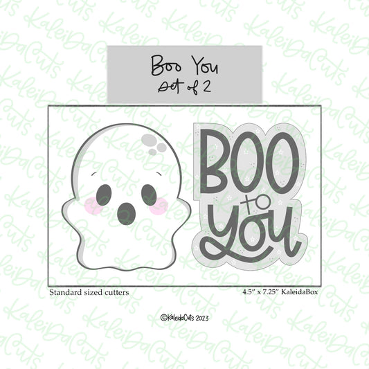 Boo to You Cookie Cutter Set of 2