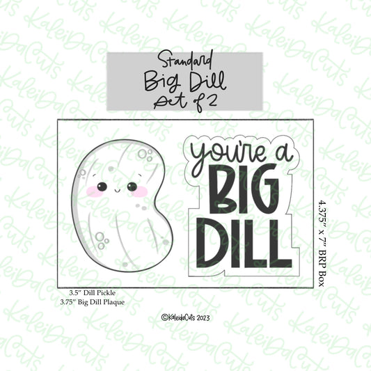 Big Dill Cookie Cutter Set of 2