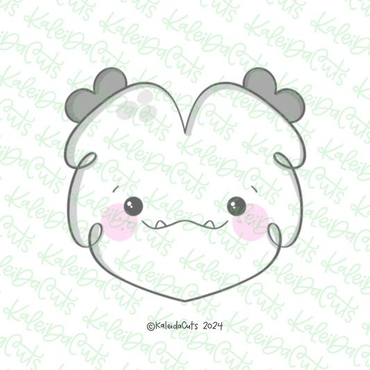 Love Monster Stack 1 Cookie Cutter