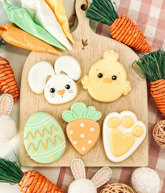 Summer's Sweet Shoppe (CC2C) Easter Class Set of 5 Cookie Cutters