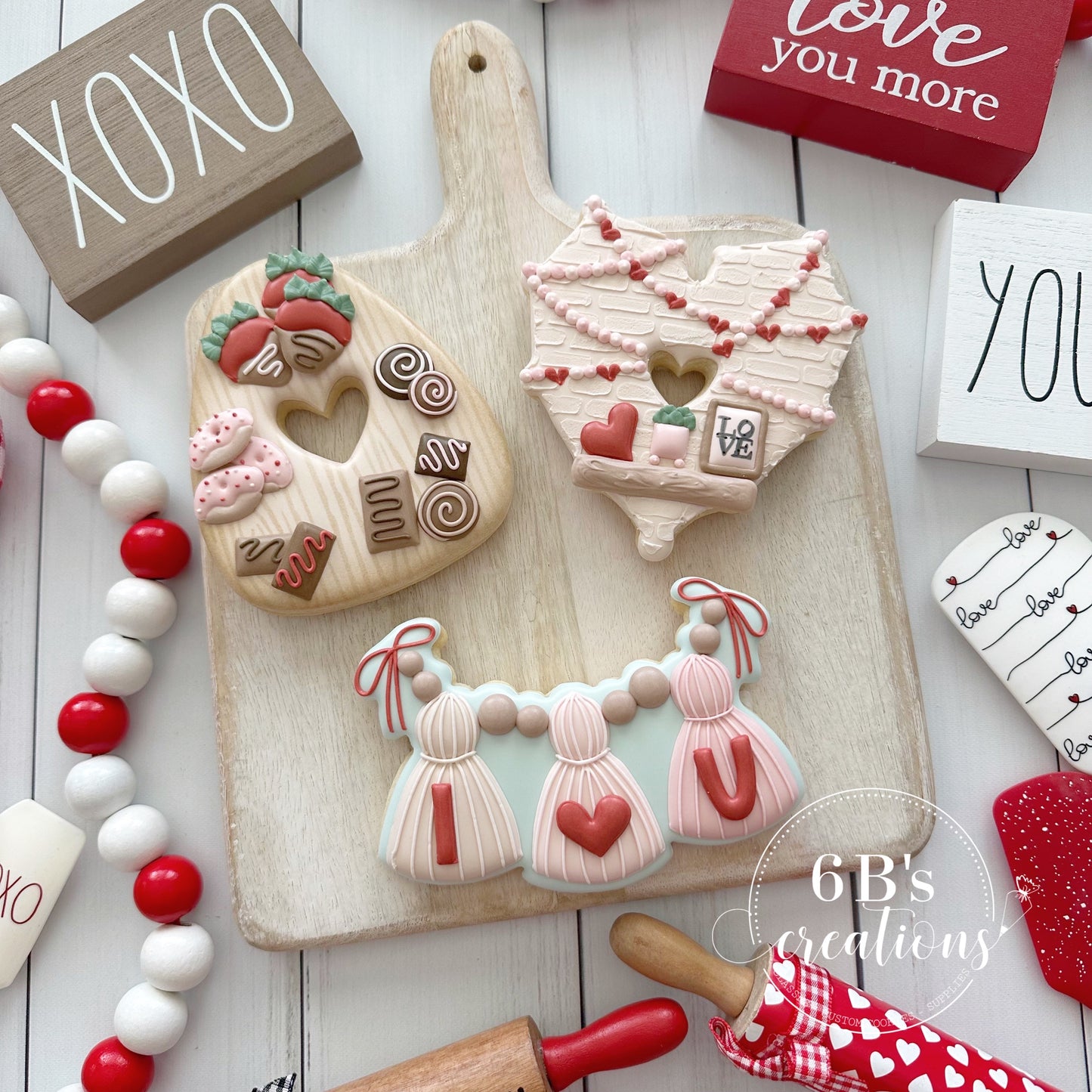 6 B's Creations "Halloween Farmhouse" Set of 4 Cookie Cutters