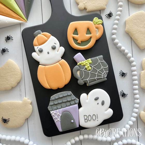 6 B's Creations (Teaching Partners) Spooky Halloween Set of 6 Cookie Cutters