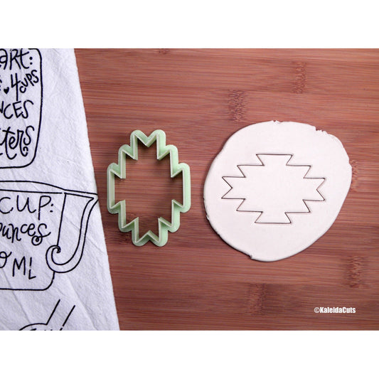 Bohemian Plaque Cookie Cutter