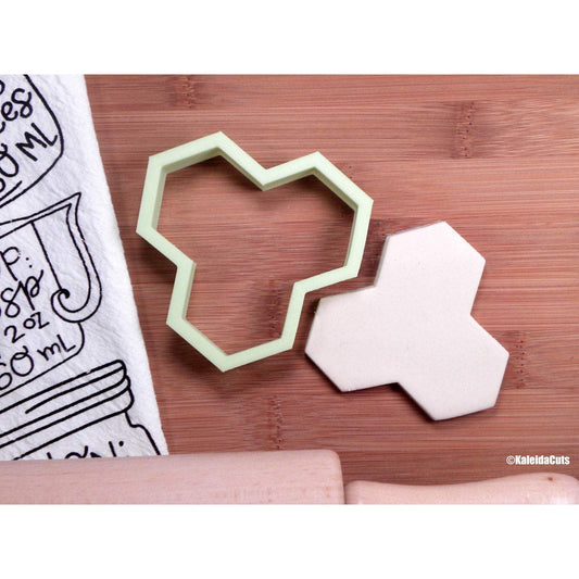 Honeycomb Plaque Cookie Cutter